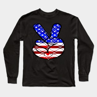 Flag usa Long Sleeve T-Shirt